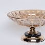 ΜΠΩΛ ΜΕΤΑΛΛΙΚΟ - ΓΥΑΛΙΝΟ ΧΡΥΣΟ 29.5x16cm Eurolamp 754-11023