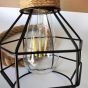 GRENADE-4 ROPE & BLACK PENDANT+ HOMELIGHTING 77-3684
