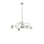 HL-3522-4 HANNAH OLD BRONZE & WHITE PENDANT HOMELIGHTING 77-3775