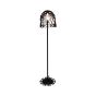 HL-3586-1F LEWIS RELIEF WHITE FLOOR LAMP HOMELIGHTING 77-4028