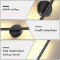 SE LED 60 VIOLA BLACK WALL LAMP 10W 3CCT WITH MEMORY 2 YEARS WARRANTY Ζ3 HOMELIGHTING 77-50481