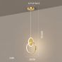 SE LED 20 BRIA GOLD PENDANT 15W 3CCT WITH MEMORY 2 YEARS WARRANTY Ζ3 HOMELIGHTING 77-50492