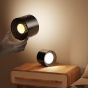 SE LED 4 MIZU BLACK WALL BATTERY LED LAMP RECHARCHEABLE 8x4,5cm 3,5w 2000mah 3CCT CHARGING TIME HOMELIGHTING 77-50591