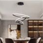 SE LED 60 DAMITA BLACK PENDANT 60-40-20x100cm 57W 3CCT WITH MEMORY IP20 2 YEARS WARRANTY A1 HOMELIGHTING 77-50603