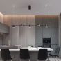 SE LED 32 PIEDRA BLACK PENDANT 120x7x100cm 32W IP20 3CCT WITH MEMORY 2 YEARS WARRANTY B2 HOMELIGHTING 77-50608