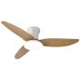 SE LED F100 WINDY WHITE-LIGHT BROWN FAN 30W SMART WITH CONTROL 100x100x50cm 3000k-6500k 85-265V HOMELIGHTING 77-50631