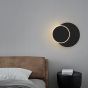SE LED 25 LONA WALL LAMP BLACK 10W 3CCT 25x5cm IP20 220V 2 YEARS WARRANTY Z3 HOMELIGHTING 77-50633