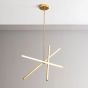 SE LED 50 VAMOS PENDANT GOLD 23W 3CCT 50x50x110cm IP20 220V 2 YEARS WARRANTY A2 HOMELIGHTING 77-50635