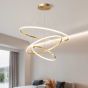SE LED 80 STELINA PENDANT GOLD 80-60-40cm 84W 3CCT IP20 220V 2 YEARS WARRANTY A1 HOMELIGHTING 77-50638