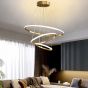SE LED 80 STELINA PENDANT GOLD 80-60-40cm 84W 3CCT IP20 220V 2 YEARS WARRANTY A1 HOMELIGHTING 77-50638