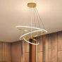 SE LED 80 STELINA PENDANT GOLD 80-60-40cm 84W 3CCT IP20 220V 2 YEARS WARRANTY A1 HOMELIGHTING 77-50638