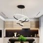 SE LED 60 STELINA PENDANT BLACK 60-40cm 47W 3CC IP20 220V 2 YEARS WARRANTY A1 HOMELIGHTING 77-50639