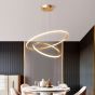 SE LED 60 STELINA PENDANT GOLD 60-40cm 47W  3CCT IP20 220V 2 YEARS WARRANTY A1 HOMELIGHTING 77-50640