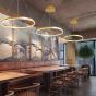 SE LED 80 KANKO PENDANT GOLD 36W 3CCT 80x100cm IP20 220V 2 YEARS WARRANTY Α2 HOMELIGHTING 77-50668