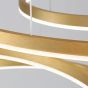SE LED 4 KANKO PENDANT GOLD 96w 3CCT 80x60x40x20cm IP20 220V 2YEARS WARRANTY Α2 HOMELIGHTING 77-50669