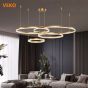 SE LED 4 KANKO PENDANT GOLD 96w 3CCT 80x60x40x20cm IP20 220V 2YEARS WARRANTY Α2 HOMELIGHTING 77-50669