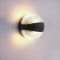 SE LED 150 ELARA BLACK OUTDOOR WALL LAMP 2*9W 3000K HOMELIGHTING 77-50678