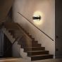 SE LED 150 ELARA BLACK OUTDOOR WALL LAMP 2*9W 3000K HOMELIGHTING 77-50678