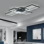 SE LED 4 TESSERA BLACK 58*32*10cm 3CCT WITH CONTROL+MEMORY 40W IP20 2 YEARS WARRANTY Z4 HOMELIGHTING 77-50989