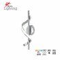 SE LED 38 DANNE CHROME 38*13*14cm 3CCT WITH MEMORY 2 YEARS WARRANTY HOMELIGHTING 77-51148