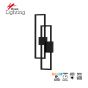 SE LED 50 FRAME BLACK WALL LAMP 50*16*16.5cm 3CCT WITH MEMORY 2 YEARS WARRANTY HOMELIGHTING 77-51149