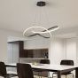 SE LED 120 ORBITA BLACK PENDANT 3CCT WITH MEMORY 2 YEARS WARRANTY HOMELIGHTING 77-51154