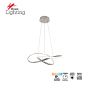 SE LED 120 ORBITA CHROME 3CCT WITH MEMORY 2 YEARS WARRANTY HOMELIGHTING 77-51156