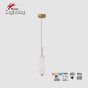 SE LED 120 LUNA TRIPLA GOLD Φ10CM PENDANT 3CCT WITH MEMORY 2 YEARS WARRANTY HOMELIGHTING 77-51158