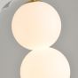 SE LED 120 LUNA TRIPLA GOLD Φ10CM PENDANT 3CCT WITH MEMORY 2 YEARS WARRANTY HOMELIGHTING 77-51158