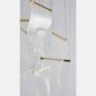 SE LED 50 LAMELLA  3CCT WITH MEMORY 6 HEAD  GOLD  2 YEARS WARRANTY HOMELIGHTING 77-51165