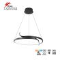 SE LED 50 ECLIPTA BLACK 3CCT WITH MEMORY 37,1W 50cm 2 YEARS WARRANTY HOMELIGHTING 77-51168