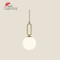 SE21-MO-27 MONO PENDANT OPAL E27 HOMELIGHTING 77-51172