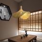 SE21-BA-5023 JUPE PENDANT BAMBO STEEL 50*23*120cm E27 2 YEARS WARRANTY HOMELIGHTING 77-51191