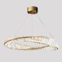 SE LED 60 OVELA ROSE GOLD Φ60cm 3CCT REMOTE CONTROL 2 YEARS WARRANTY HOMELIGHTING 77-51192