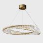 SE LED 80 OVELA ROSE GOLD Φ80cm 3CCT REMOTE CONTROL 2 YEARS WARRANTY HOMELIGHTING 77-51193