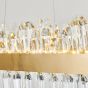 SE LED 80  SOLINA CIRCLE Φ80cm  GOLD 3CCT 3000K-6500K REMOTE CONTROL 2 YEARS WARRANTY HOMELIGHTING 77-51195