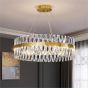 SE LED 80 TWILIGHT CYCLE Φ80cm GOLD 3CCT 3000K-6500Κ REMOTE CONTROL 2 YEARS WARRANTY HOMELIGHTING 77-51197