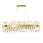 SE LED 80 TWILIGHT RECTANGLE L80cm GOLD 23,2W 3000K-6500K 3CCT REMOTE CONTROL 2 YEARS WARRAN HOMELIGHTING 77-51198