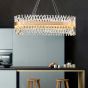 SE LED 80 TWILIGHT RECTANGLE L80cm GOLD 23,2W 3000K-6500K 3CCT REMOTE CONTROL 2 YEARS WARRAN HOMELIGHTING 77-51198