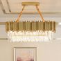 SE21-14-8 IMPERIAL GOLD 80*30*120cm E14*8 2 YEARS WARRANTY HOMELIGHTING 77-51206