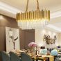 SE21-14-8 IMPERIAL GOLD 80*30*120cm E14*8 2 YEARS WARRANTY HOMELIGHTING 77-51206