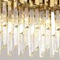 SE21-14-8 IMPERIAL GOLD 80*30*120cm E14*8 2 YEARS WARRANTY HOMELIGHTING 77-51206