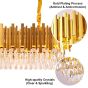 SE21-14-8 IMPERIAL GOLD 80*30*120cm E14*8 2 YEARS WARRANTY HOMELIGHTING 77-51206