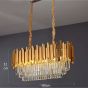 SE21-14-8 IMPERIAL GOLD 80*30*120cm E14*8 2 YEARS WARRANTY HOMELIGHTING 77-51206