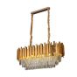 SE21-14-8 IMPERIAL GOLD 80*30*120cm E14*8 2 YEARS WARRANTY HOMELIGHTING 77-51206