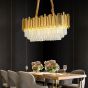 SE21-14-8 IMPERIAL GOLD 80*30*120cm E14*8 2 YEARS WARRANTY HOMELIGHTING 77-51206