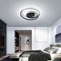 SE LED 50 LICI CEILING BLACK 38W 3CCT 50x9cm IP20 220V 2 YEARS WARRANTY Α1 HOMELIGHTING 77-51223