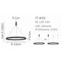 SE LED 100 AMAYA PENDANT COPPER HOMELIGHTING 77-8152