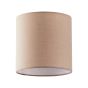 SE21-NM-16-SH3 ADEPT NICKEL MATT WALL LAMP BROWN SHADE+ HOMELIGHTING 77-8301