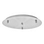 SE21-NM-4-3NM-SH2 ADEPT TUBE Nickel Matt Pendant Grey Fabric Shade+ HOMELIGHTING 77-8425